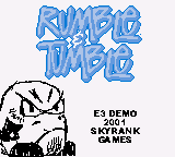 Rumble & Tumble (USA) (Demo) (E3 2001)